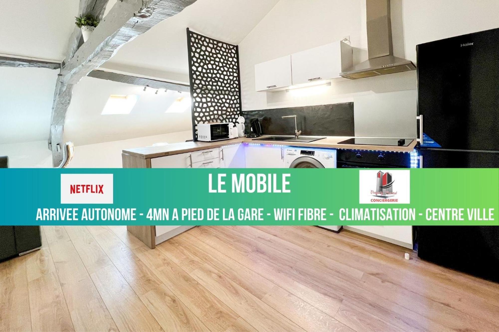 Périgueux Le Mobile - Climatise - Proche De La Gare - Centre Ville-Property Rental Nm מראה חיצוני תמונה